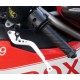 Option peinture époxy pour Leviers Pazzo Racing Classic blanc Ducati