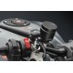 Support de réservoir de fluide Rizoma CT454B montage sur Ducati 1200 Monster 