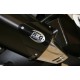 Protections de silencieux inférieur tri oval R&G Racing sur GSXR 1000