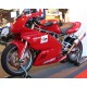 Dosseret de selle monoplace Ducati Supersport IE vue sur moto complète
