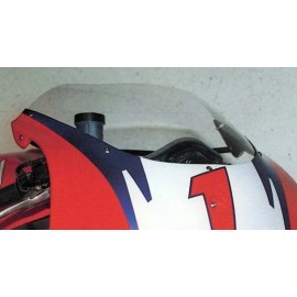 Bulle racing incolore pour Carénage 560 NSR Réplica montée