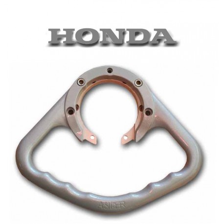Poignées passager Honda couleur aluminium 