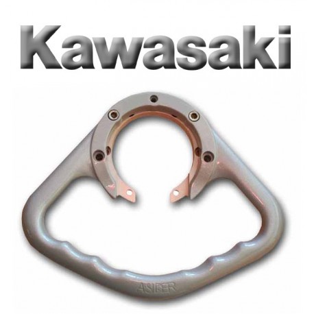 Poignées passager Kawasaki aluminium 
