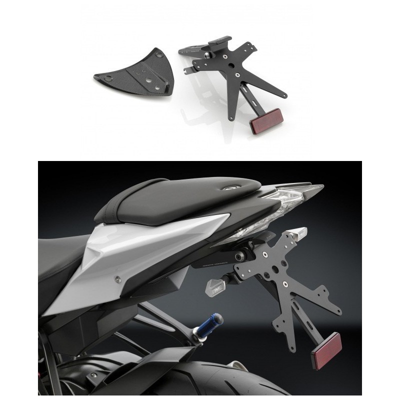 Support de plaque d'immatriculation de moto Support de lumière arrière  Éliminateur d'aile pour Bmw S1000rr 2019-2023 S1000r / m1000rr 2021-2023