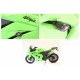 Tampons de protection Kawasaki R&G Racing Ninja 250R