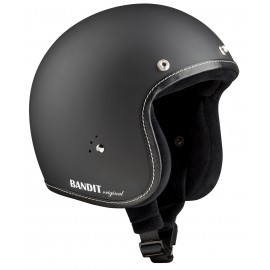 Casque Bandit Helmets Jet Original Noir "Mat"