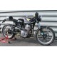 Réservoir polyester transfo SLR 650 montage sur moto complète