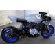 Tête de fourche universelle Racer 1 préparation par Seb Kustom Motorcycle montage sur Hornet