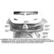 Kit de montage pour clignotants arrière Rizoma Harley Davidson FR556B montage 6