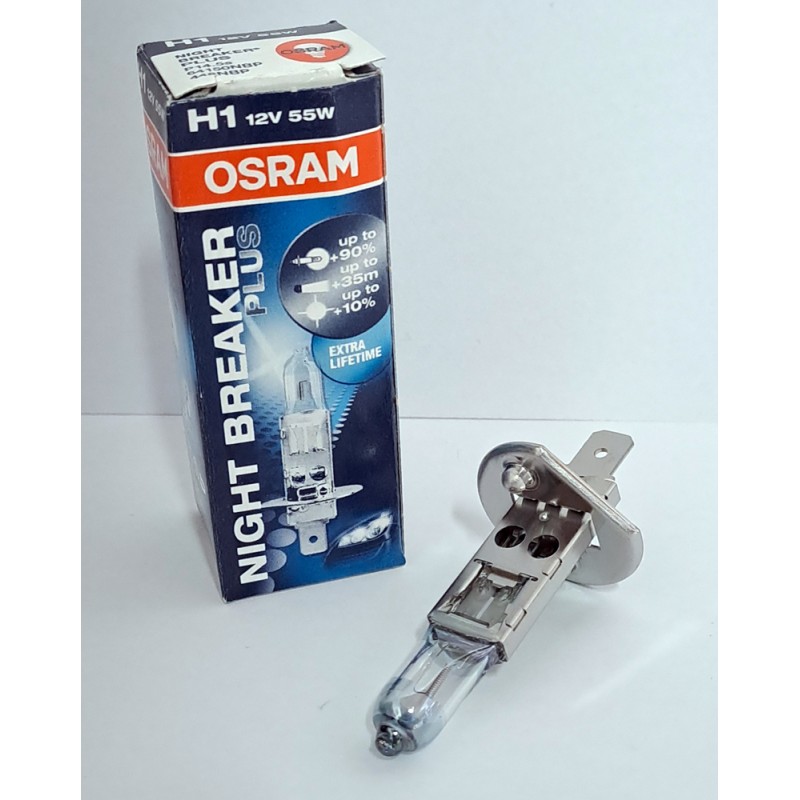 Ampoule moto Osram Night Breaker H1 de Osram