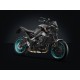 Support de plaque Rizoma Yamaha MT09 PT239B vue sur moto complète