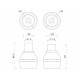 Tampons de protection Rizoma BMW S1000RR 2021 à 2022 PM597 dimensions