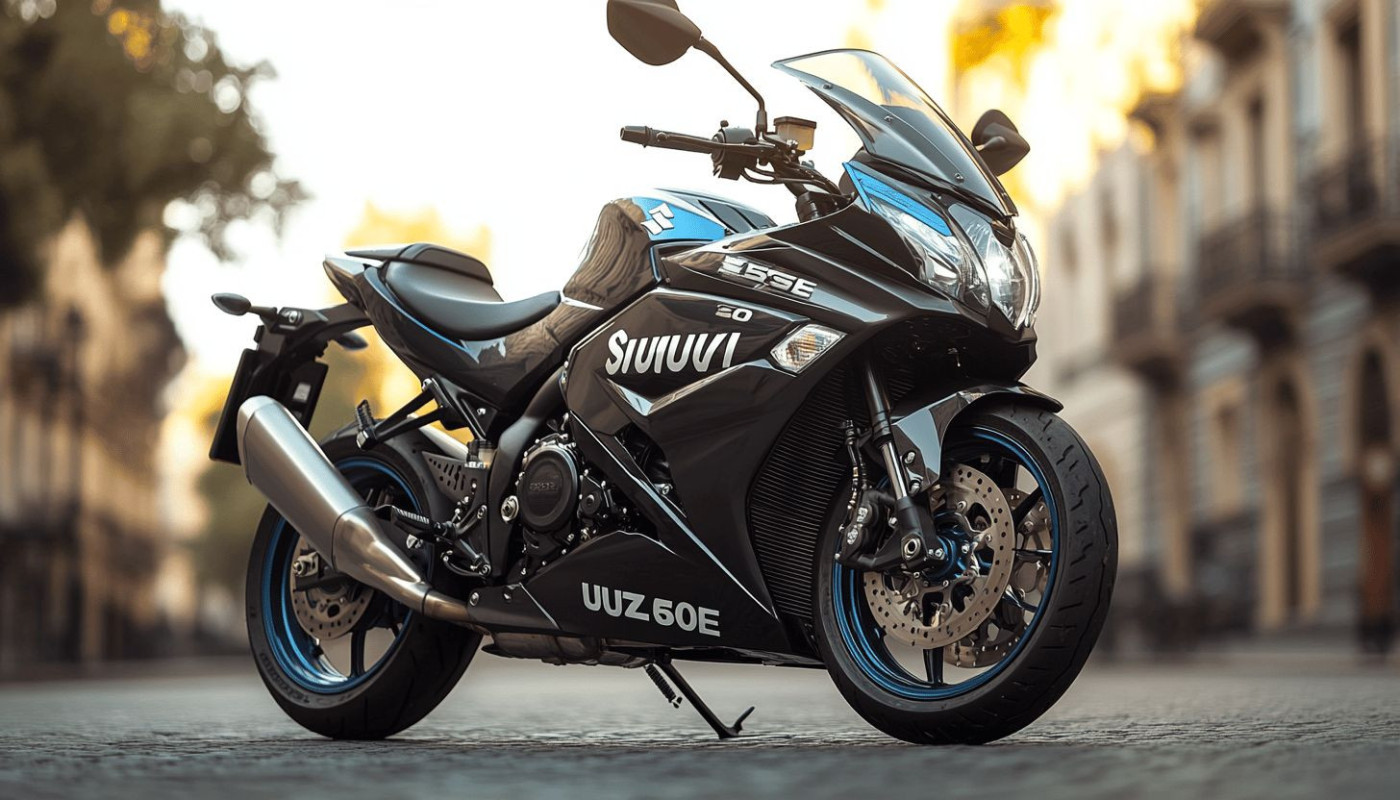Découverte de la Suzuki 500 GSE carénée, une moto polyvalente