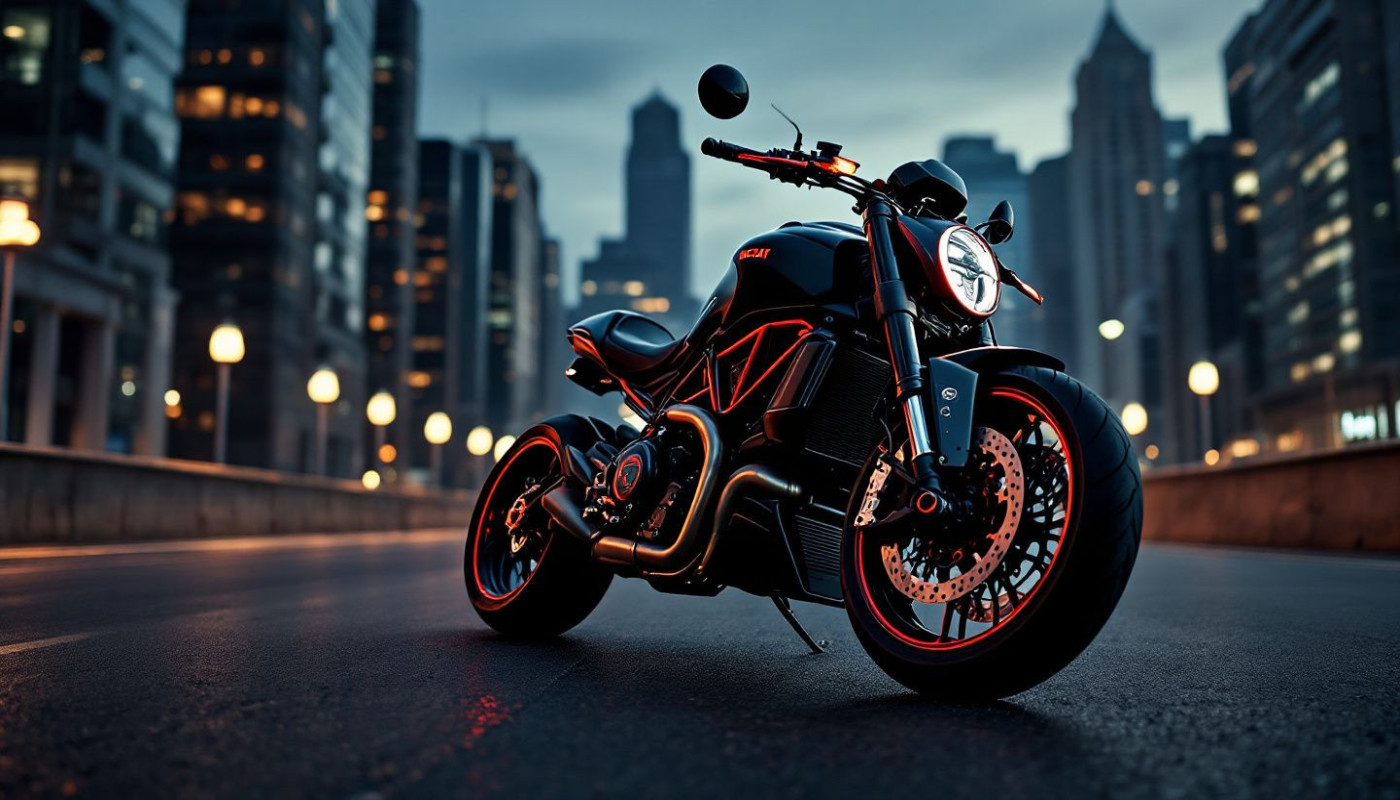 Exploration du monde des motos avec la Ducati Diavel
