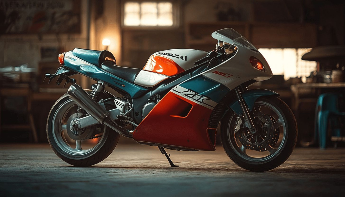 Zoom sur la ZX7R 1996, joyau de la mécanique des années 90